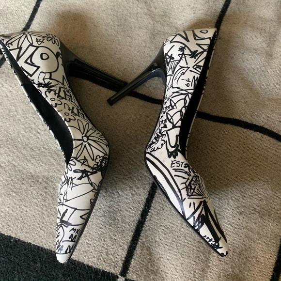 michael kors graffiti shoes